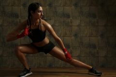 Mujer haciendo fitness